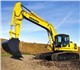 Услуги, аренда экскаватора Komatsu PC 24