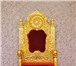 Фото в Мебель и интерьер Мягкая мебель Трон Маргарита,покрыт сусальным золотом,авторская в Самаре 520 000