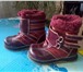 Изображение в Для детей Детская обувь продам красивые  ботиночки зимние на девочку в Тюмени 400