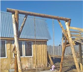Фотография в Строительство и ремонт Разное Продам деревянную качель с доставкой и установкой. в Красноярске 10 000