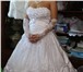 Изображение в Одежда и обувь Свадебные платья Продам свадебное платье б у (46 48)167  пышное в Корсаков 12 000