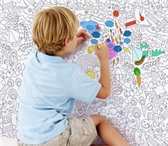 Фотография в Для детей Детские игрушки Предлагаем вам уникальные дизайнерские обои-раскраски в Тюмени 790