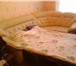 Фотография в Мебель и интерьер Разное Продам угловой кожаный диван,  цвет светло-бежевый, в Магнитогорске 20 000