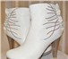Фото в Одежда и обувь Женская обувь продам новые осенние полусапожки белого цвета в Краснодаре 1 000