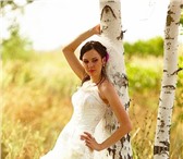Foto в Одежда и обувь Свадебные платья Продаю свадебное платье с небольшим шлейфом. в Краснодаре 0