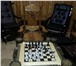 Foto в Мебель и интерьер Столы, кресла, стулья Продам шахматный стол и два стула в Рязани 90 000