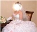 Фотография в Одежда и обувь Женская одежда Продаю красивое свадебное платье белое, украшенное в Владимире 6 000