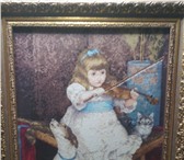 Фото в Хобби и увлечения Разное вышивка размер 45на50 Девочка со скрипкой в Ижевске 25 000