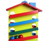Foto в Для детей Детские игрушки Горка Домик.Яркий разноцветный домик с деревянными в Воронеже 630