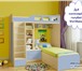 Фото в Для детей Детская мебель Двухъярусная кровать «Астра 4» с ЛДСП лестницей, в Москве 21 900