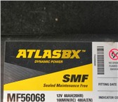 Изображение в Авторынок Автозапчасти Аккумулятор автомобильный Atlas BX б/у, производства в Москве 1 500