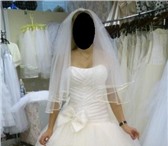 Фотография в Одежда и обувь Свадебные платья размер 44-46 (м)  платье + фата - 18000 платье в Екатеринбурге 22 000