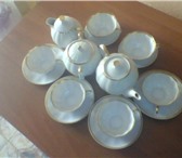 Foto в Мебель и интерьер Посуда Продаю чайный фарфоровый сервиз на 6 персон. в Москве 1 000