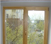 Фотография в Строительство и ремонт Двери, окна, балконы Деревянное евроокно с одной поворотно-откидной в Кирове 14 430