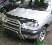 Продам нива шевроле 2005 г, в, , пробег 83000, состояние отличное, тюнинг (кенгурятник, мухобой 14380   фото в Магнитогорске