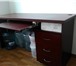 Фото в Мебель и интерьер Офисная мебель Продаю офисные стол с тумбочкой (под красное в Нижнем Новгороде 100