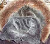 Изображение в Одежда и обувь Женская одежда дубленка с капюшоном коричневый цвет- рукавички в Архангельске 2 000