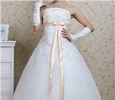 Фото в Одежда и обувь Свадебные платья Продам оригинальное свадебное платье на замочке. в Краснодаре 6 000