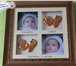 Foto в Для детей Товары для новорожденных Именные рамки со слепочками ручек и ножек в Красноярске 2 000