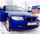 BMW 1 серия синий хетчбэк 5 дверей,  2008 г, 2522292 BMW 1er фото в Москве