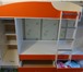 Фотография в Для детей Детская мебель Продам детскую двухъярусную кровать оранжево-белого в Первоуральске 15 000