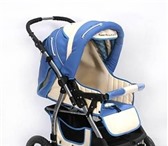 Фотография в Для детей Разное Продаю коляску   трансформер голубого цвета в Чебоксарах 4 000