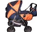 Фотография в Для детей Детские коляски Продается Коляска-трансфомер,  сине-оранжевого в Уфе 4 500