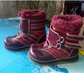 Изображение в Для детей Детская обувь продам красивые  ботиночки зимние на девочку в Тюмени 400
