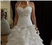 Изображение в Одежда и обувь Свадебные платья Продаю свадебное платье, белого цвета. А-Силуэт. в Краснодаре 20 000