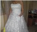 Фотография в Одежда и обувь Свадебные платья Продаю белое свадебное платье. Карсет из в Курске 5 000
