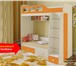Фото в Для детей Детская мебель Кровать двухъярусная «Астра 3» со шкафом, в Москве 15 800