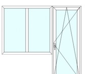 Изображение в Строительство и ремонт Двери, окна, балконы Блок балконный, S8000 (74mm)Ширина, мм: 2070Высота, в Калининграде 9 515