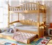 Изображение в Мебель и интерьер Мебель для спальни Детские кровати из натурального дерева, в в Москве 64 000