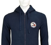 Фотография в Одежда и обувь Мужская одежда Темно-синяя толстовка Tommy Hilfiger с капюшономЗастежка в Москве 3 000