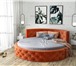 Фото в Мебель и интерьер Мебель для спальни «Аркада» - шикарная круглая кровать из массива в Москве 0