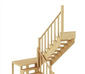 Изображение в Строительство и ремонт Другие строительные услуги Изготавливаем на заказ деревянные лестницы в Хабаровске 0