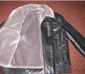 Изображение в Одежда и обувь Мужская одежда Мужская зимняя куртка.48 размер. Мягкая кожа,теплый в Санкт-Петербурге 3 000