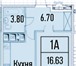 Изображение в Недвижимость Квартиры Квартира от подрядчиков по суперской цене!1кв в Краснодаре 1 850 000