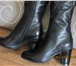 Фотография в Одежда и обувь Женская обувь Сапоги осенние,утепленные,нат.кожа,цвет черн,размер в Йошкар-Оле 8 000