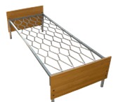 Foto в Мебель и интерьер Мебель для спальни Кровати металлические двухъярусные и одноярусные в Ялта 950