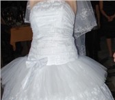 Foto в Одежда и обувь Разное Продаю свадебное платье, белое.Размер:44-46.И в Чебоксарах 0