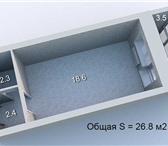 Изображение в Недвижимость Квартиры Квартира-студия 26.8 м2 с лоджией на 2-м в Томске 1 150 000