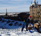 Фотография в Прочее,  разное Разное Услуги по отчистке кровли от снега и наледи. в Хабаровске 0