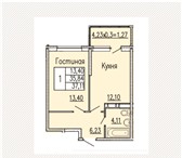 Foto в Недвижимость Квартиры Продам 1- комнатную квартиру в новом доме в Барнауле 2 180 000
