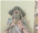 Фотография в Мебель и интерьер Другие предметы интерьера Интерьерная игрушка Заяц из текстиля ручной в Москве 1 000