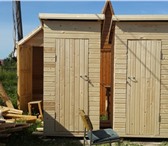 Изображение в Строительство и ремонт Другие строительные услуги Предлагаю деревянный туалет с односкатной в Санкт-Петербурге 5 000