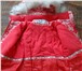 Фотография в Для детей Детская одежда Красное пальто с белым орнаментом на девочку.Фирма: в Москве 2 200