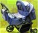 Изображение в Для детей Детские коляски Продается коляска зима-лето, сине-голубая, в Томске 3 000