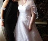 Изображение в Одежда и обувь Свадебные платья Красивое белое свадебное платье на корсете,подъюбник в Тамбове 7 000
