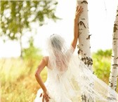 Фотография в Одежда и обувь Свадебные платья Продаю свадебное платье с небольшим шлейфом. в Краснодаре 0